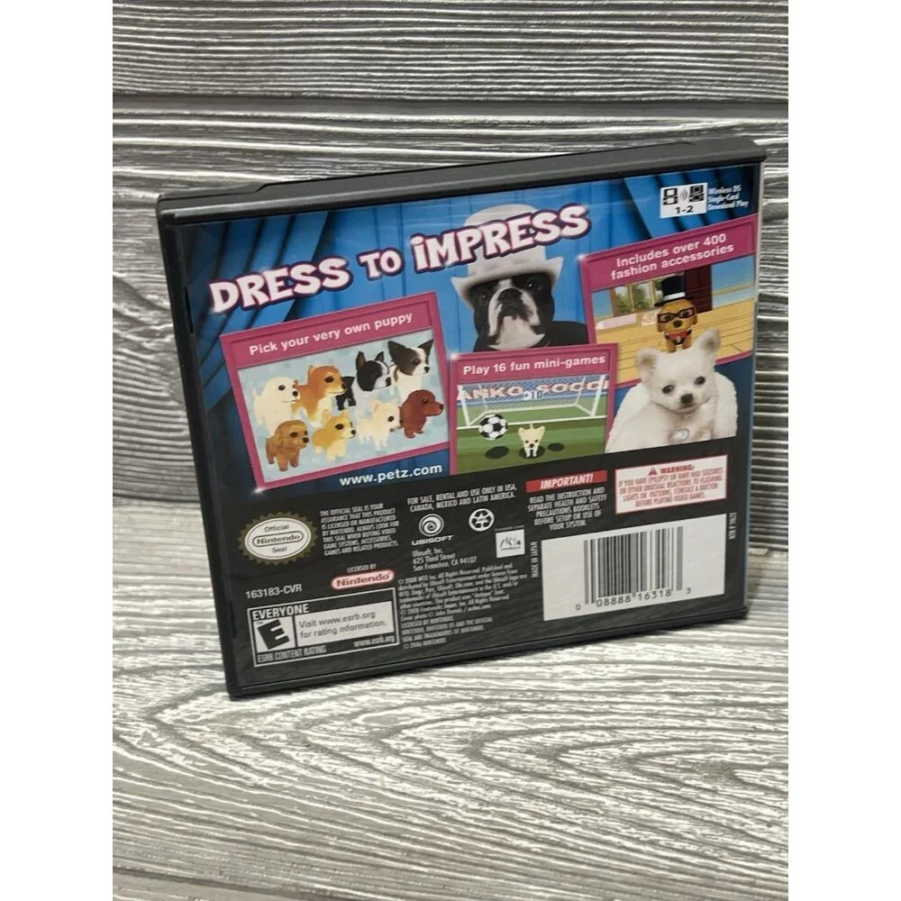 Petz Dogz Fashion Nintendo DS Works Complete